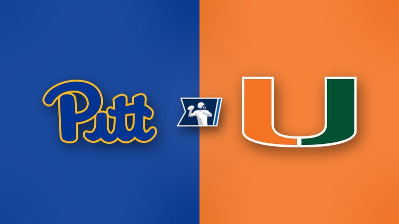 Pittsburgh Panthers at Miami Hurricanes