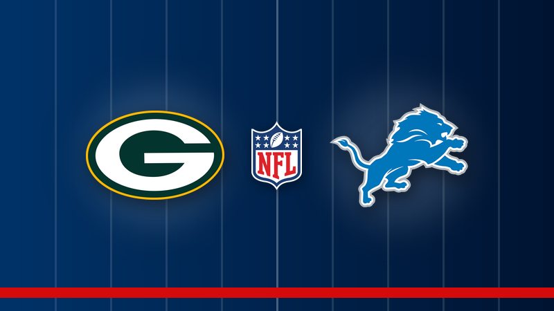 Green Bay Packers at Detroit Lions