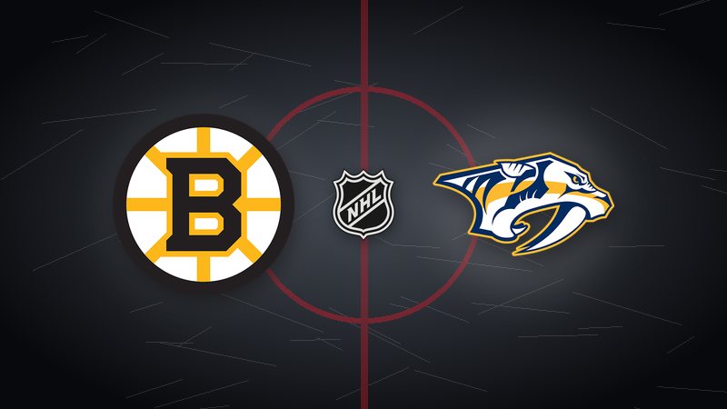 Boston Bruins vs Nashville Predators